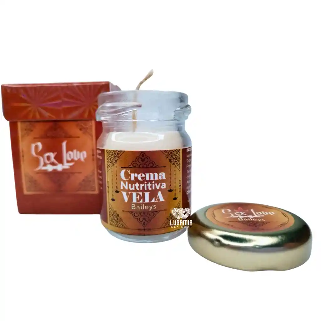 Vela Para Masajes Crema Nutritiva Baileys