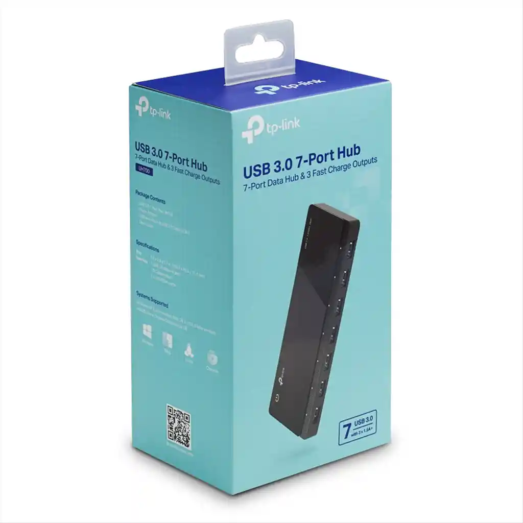  Hub De 7 Puertos Usb 3.0 Superspeed Tp-Link Uh700 