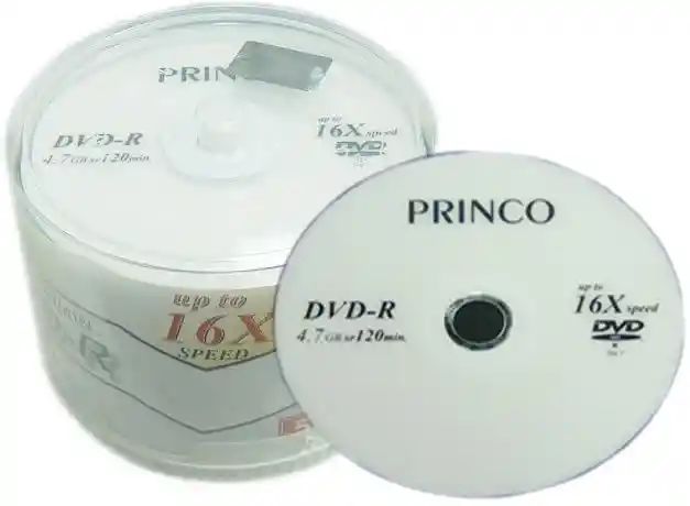 Dvd-r 16x Marca Princo 1 Und