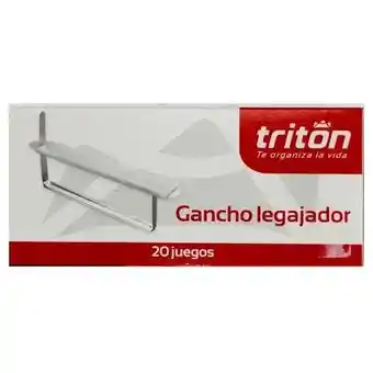 Gancho Legajador 20 Juegos Triton Metalico