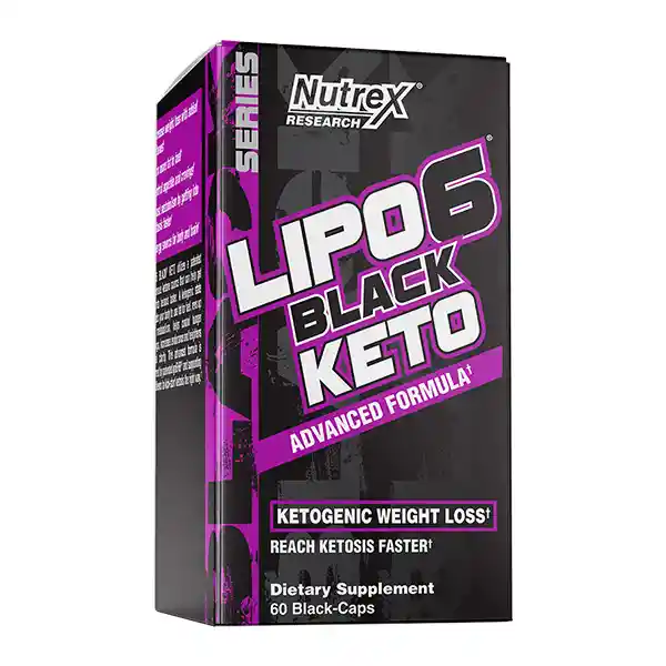 Lipo 6 Black Keto 60 Caps Nutrex