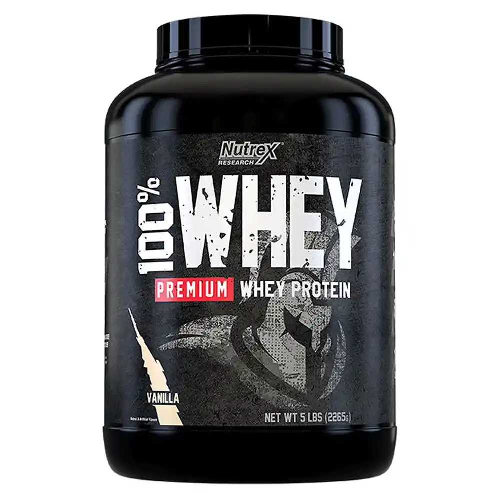 100% Whey Premium Vanilla 5 Lb Nutrex