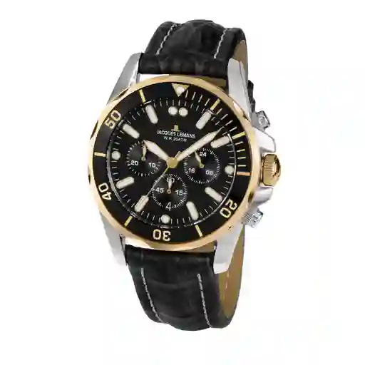 Reloj Jacques Lemans Hombre 1-1907zd Negro
