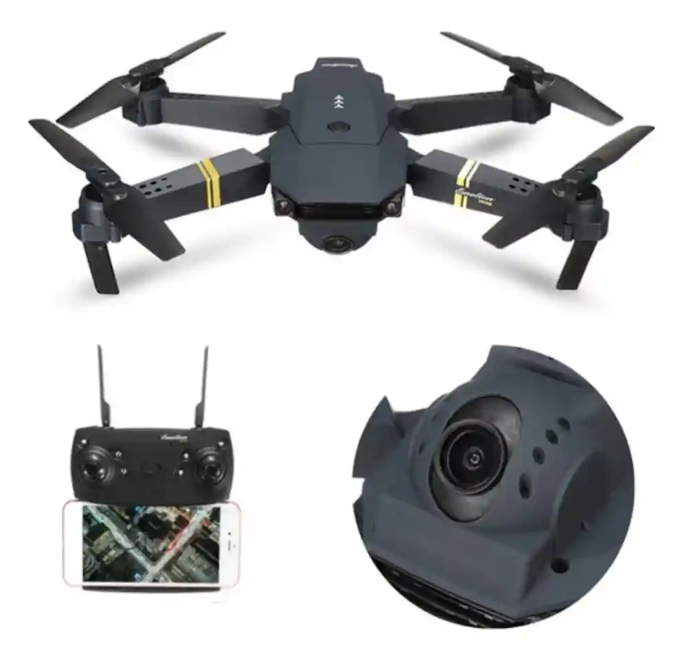 Drone 998 Con Camara Ideal Para Principiantes Con 3 Baterias