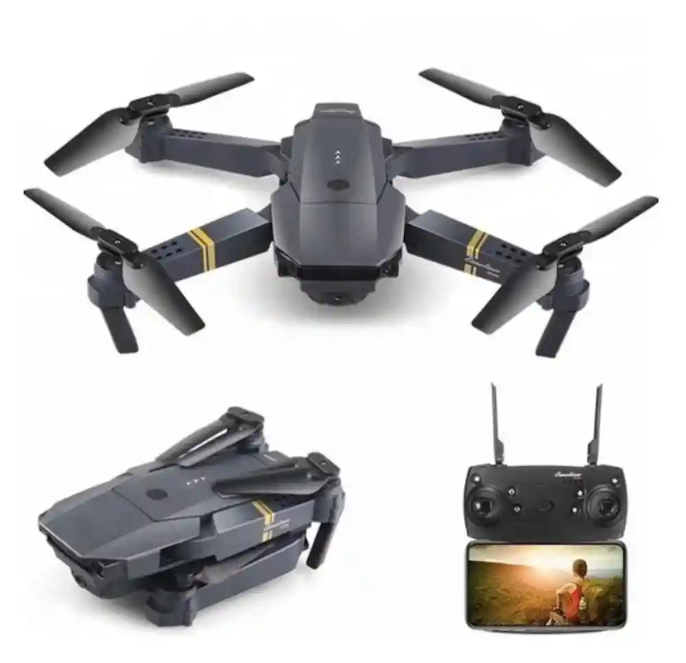 Drone 998 Con Camara Ideal Para Principiantes Con 3 Baterias