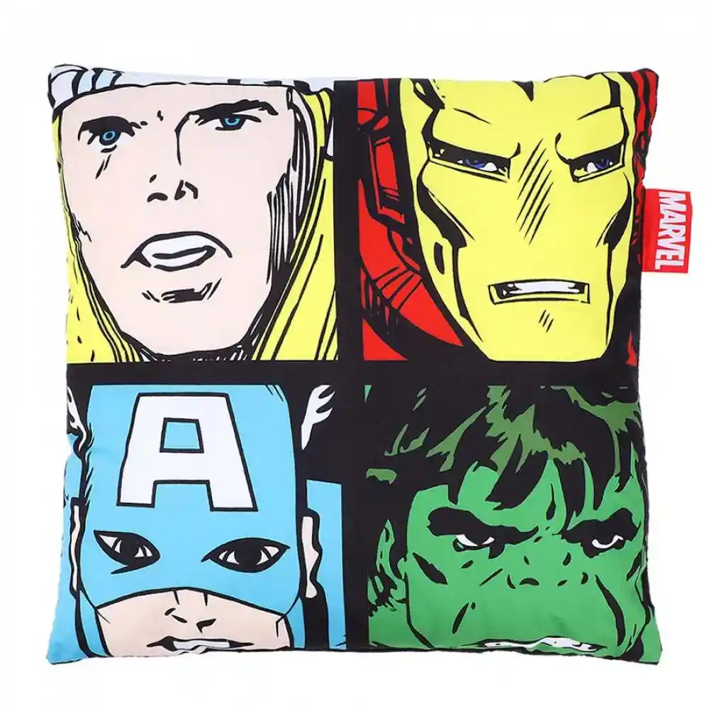 Cojin Marvel Negro 45x45cm