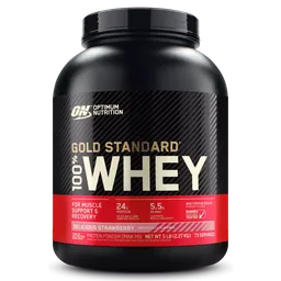 Gold Standard 100% Whey Optimum Nutrition 5 Lb Strawberry