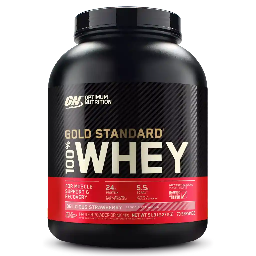 Gold Standard 100% Whey Strawberry 5 Lb