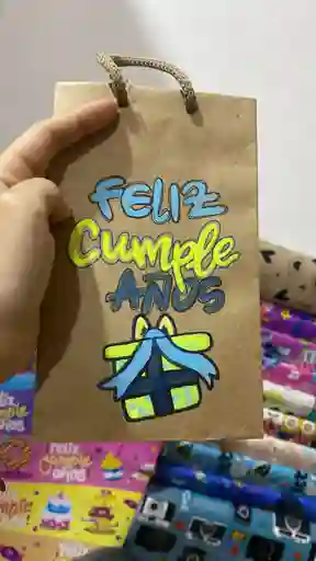 Bolsa De Regalo Kraf Pequeña