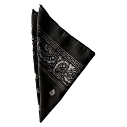 Pañoleta Bandana Estampada Colores Moda Gris Oscuro