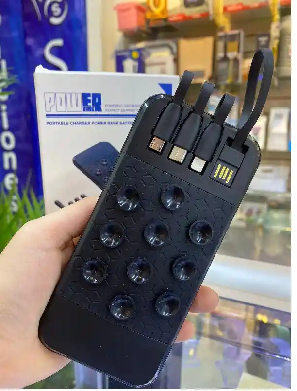 Power Bank Para 4 Dispositivos Recargable 10.000 Mah