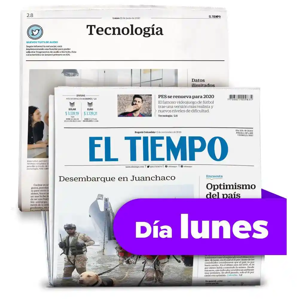 El Tiempo Lunes 2026 El Tiempo Sin Ref