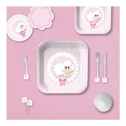 Kit Decoración Para Mesa Oveja