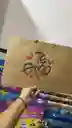 Bolsa De Regalo Kraf Marcada Cartera