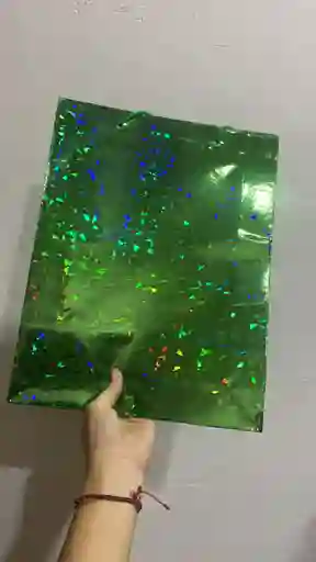 Bolsa De Regalo Hologramica Grande