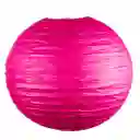 Globo En Papel Chino Fucsia