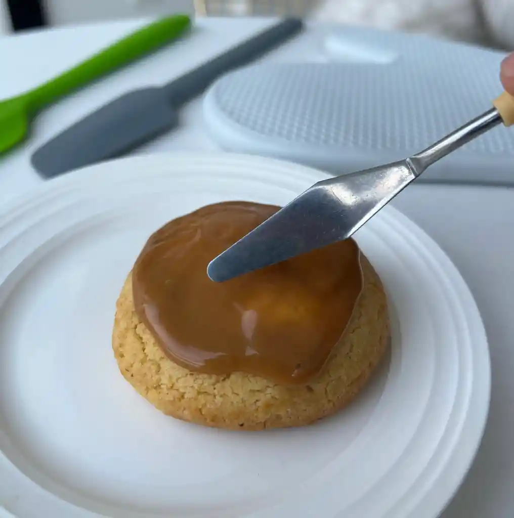 Galleta De Ralladura De Limón Y Dulce De Arroz