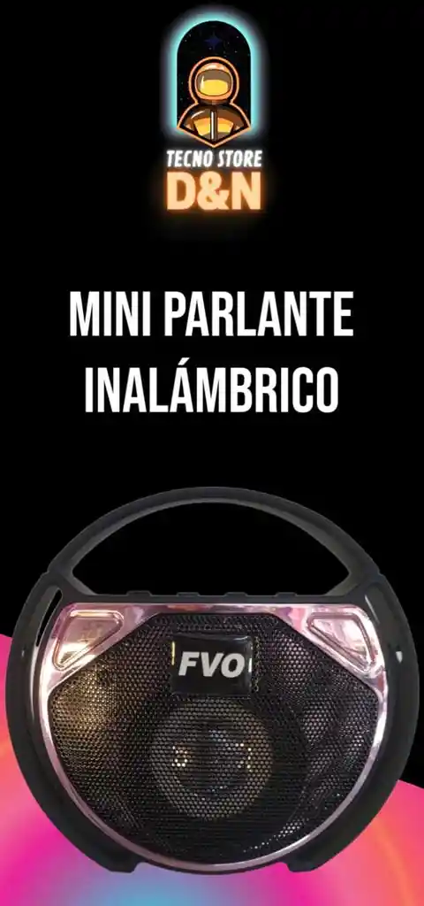 Pequeña Bocina Inalámbrica