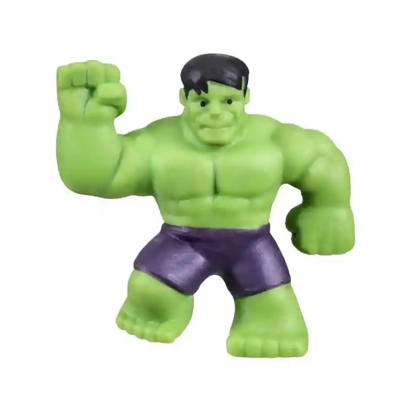 Figura Mini Coleccionable Goo Jit Zu Heroes Marvel -hulk