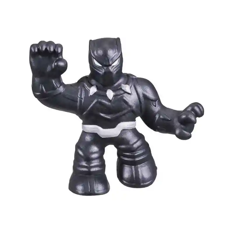 Figura Mini Coleccionable Goo Jit Zu Heroes Marvel Pantera Negra