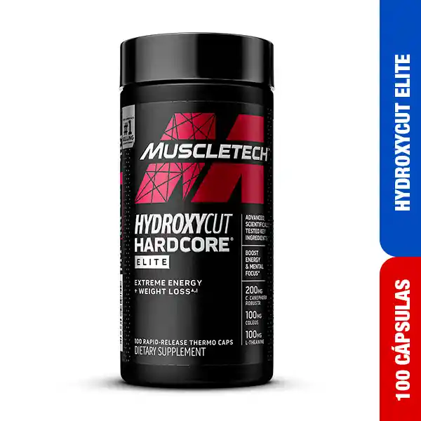 Hydroxycut Hardcore Elite 100 Capsulas