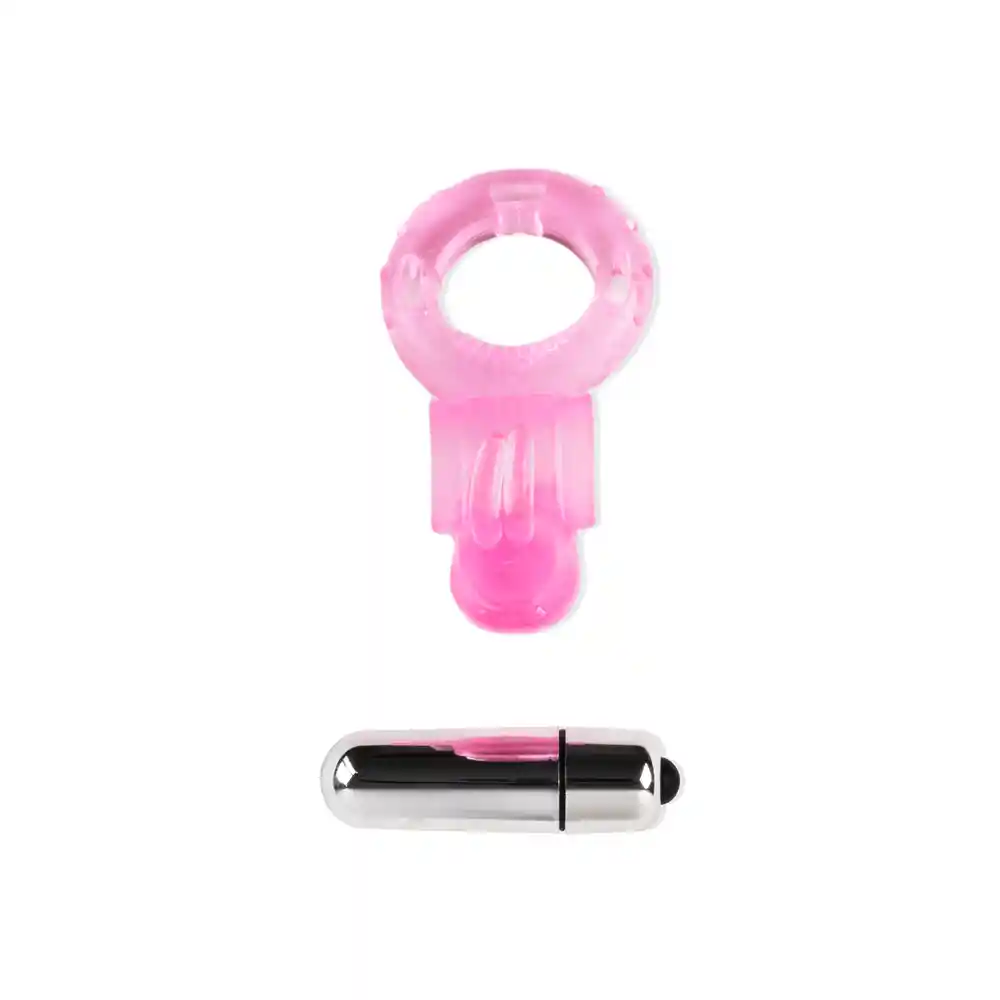 Anillo Vibrador Para El Pene Zeus 7 Velocidades Rosado Camtoyz