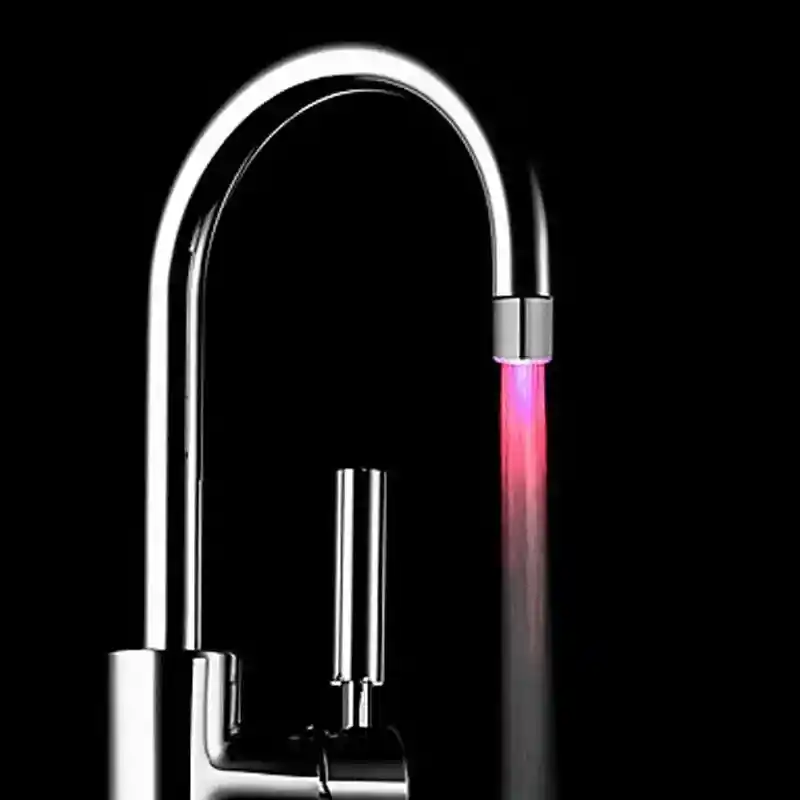 Grifo De Agua De 7 Colores Con Luz Led Para Cocina, Baño