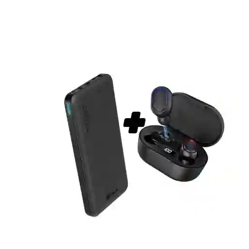 Power Bank 10.000 Smartphones Audífonos Compatibles Iphone