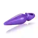 Plug Anal Con Vibración Santorini Morado