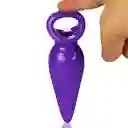 Plug Anal Con Vibración Santorini Morado