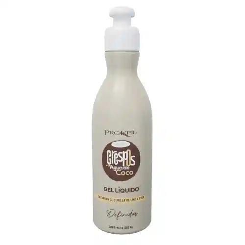 Prokpil Gel Liquido Crespos Agua De Coco Definidor