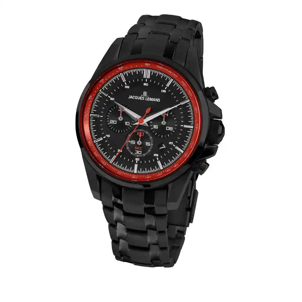 Reloj Jacques Lemans Hombre 1-1799x Negro