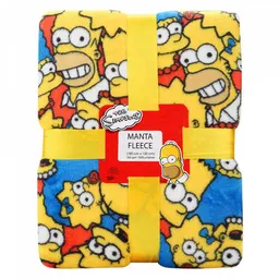 Manta Fleece Los Simpsons 180x150cm