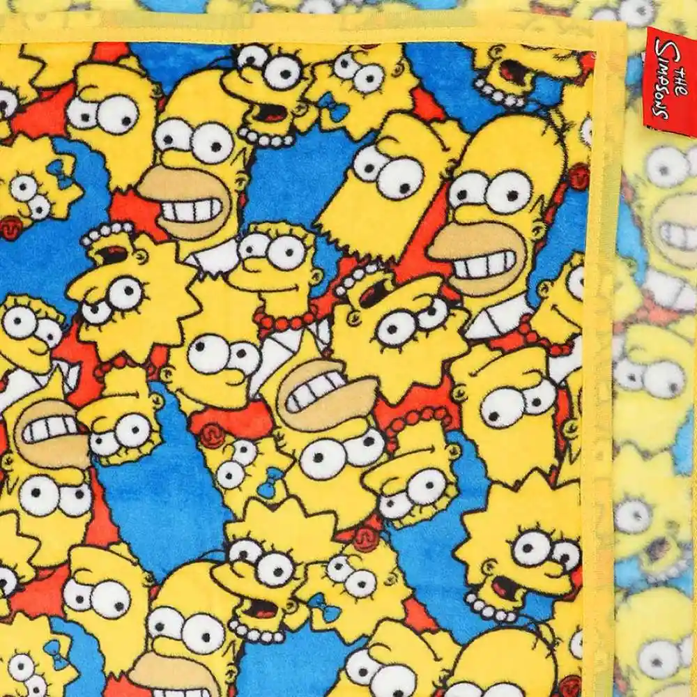 Manta Fleece Los Simpsons 180x150cm