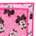 Manta Fleece Minnie Mouse Rosada 180x150cm