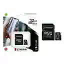 Memoria Micro Sd Kingston 32gb Canvas