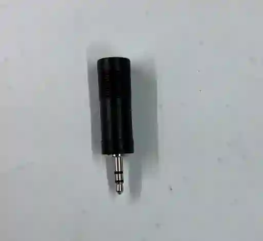 Adaptador Para Audio Plug Estéreo De 6.3 A 3.5 Mm Genérico