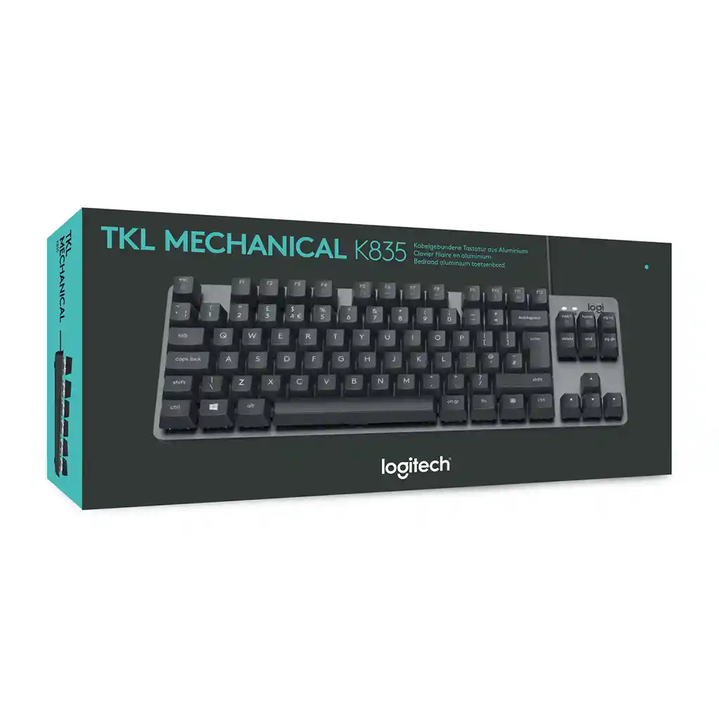 Teclado Mecánico Logitech K835 Tkl · Switch Rojo / Inglés