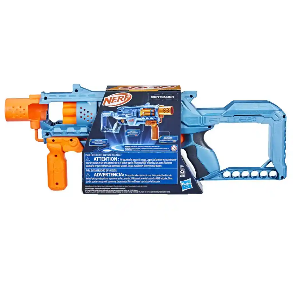 Lanzador Nerf Elite 2.0 Contender Hasbro