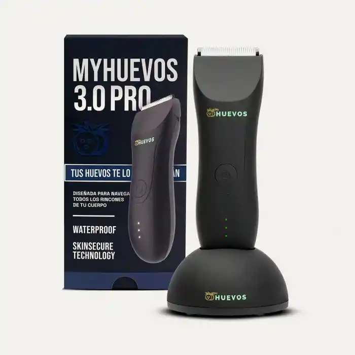 Afeitadora 3.0 Pro Black + Rasuradora Nasal Myhuevos®