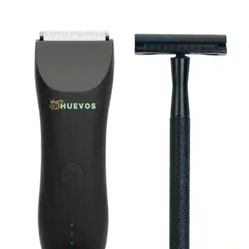 Afeitadora 3.0 Pro Black + Safety Razor Myhuevos®