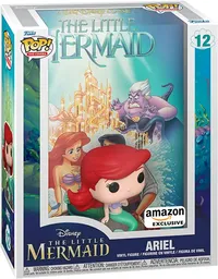 Funko Pop Original Vhs Cover: Disney - The Little Mermaid, Ariel 12 (exclusivo De Amazon)