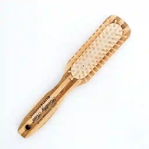  Cepillo Para Cabello En Bambu Pequeno 20X4Cm 