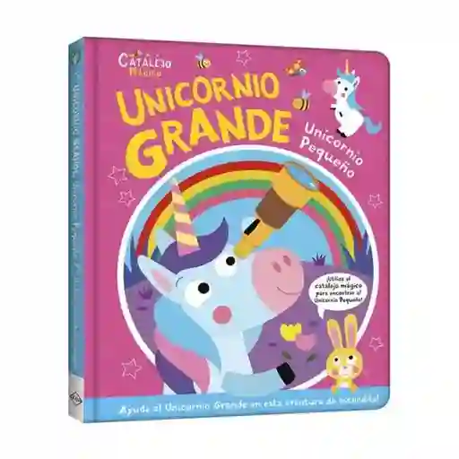 Libro Unicornio Grande Busca Y Encuentra +catalejo