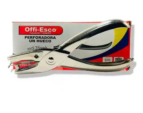 Perforadora Un Hueco Offi-esco Ref Oe340