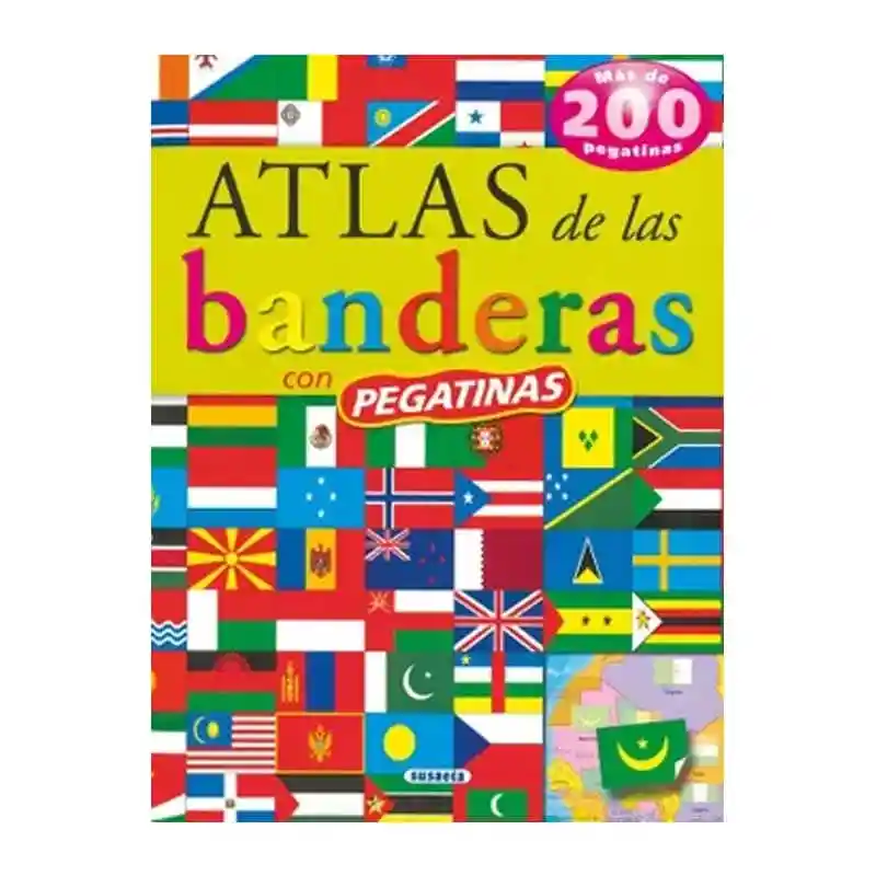 Atlas De Animales De Las Banderas Con Mas De 200 Stickersc