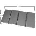 Colchoneta Tapete Plegable 170cm Yoga Gimnasio Ejercicios