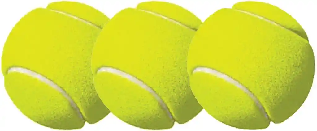 Kit Pelotas Tenis X3 Und Deporte Juego Tennis Raquetas