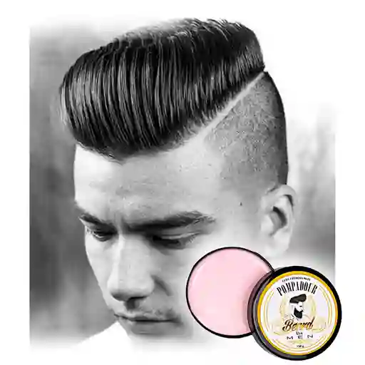 Cera Para Cabello Bear Pompadour Pomada Mate Uva Men 150g