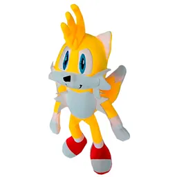 Peluche Muñeco Sonic Tails 42cm Amarillo Alto Felpa Suave